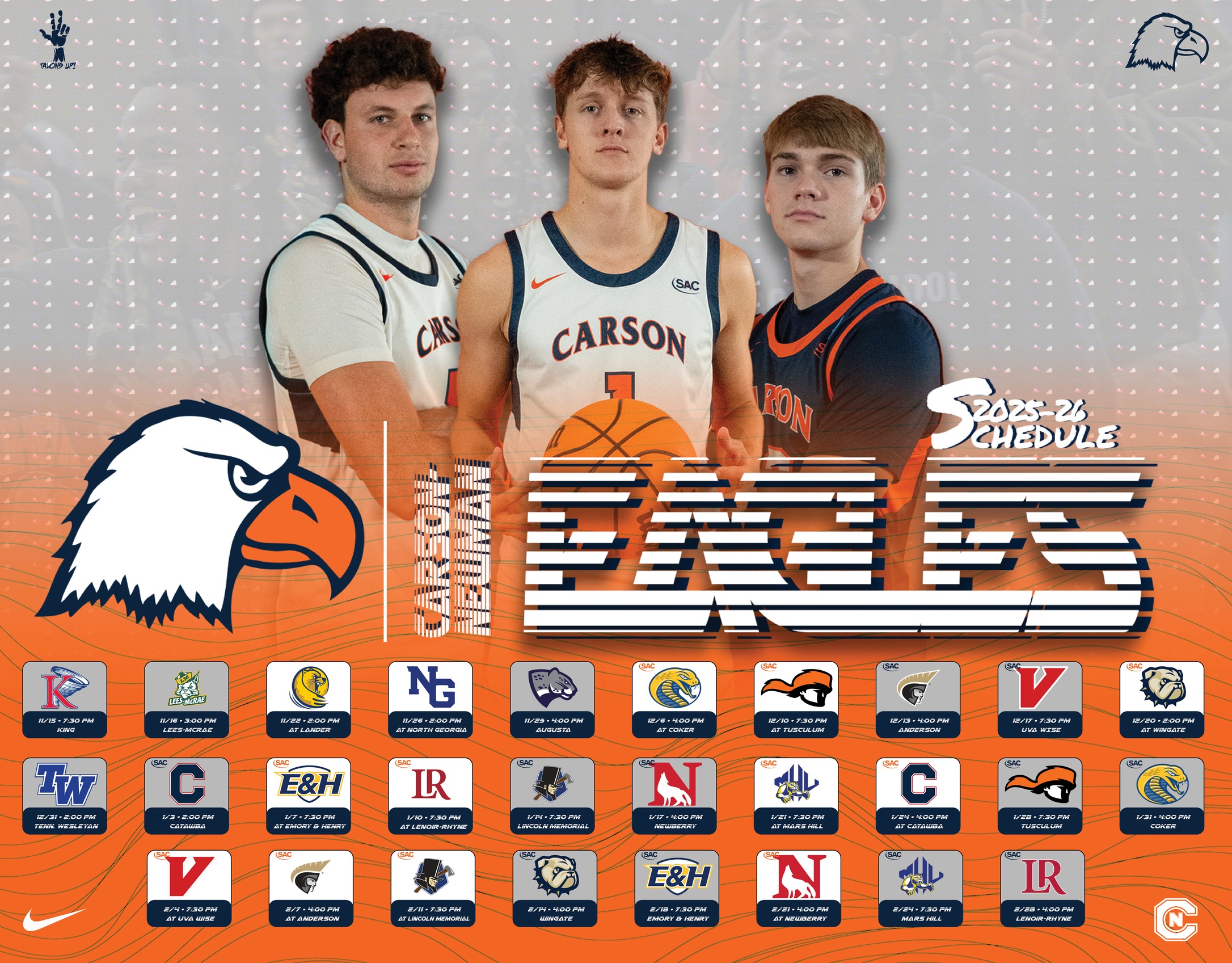 Benson unveils 2025-26 men&rsquo;s basketball slate