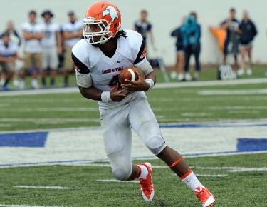 De'Andre Thomas in control of Eagle offense