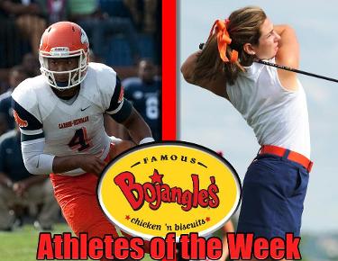 Thomas, England named Bojangles&rsquo; Male and Female Athletes of the Week