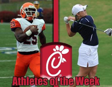Baker, Hayes log Chick-Fil-A Athlete of the Week Accolades