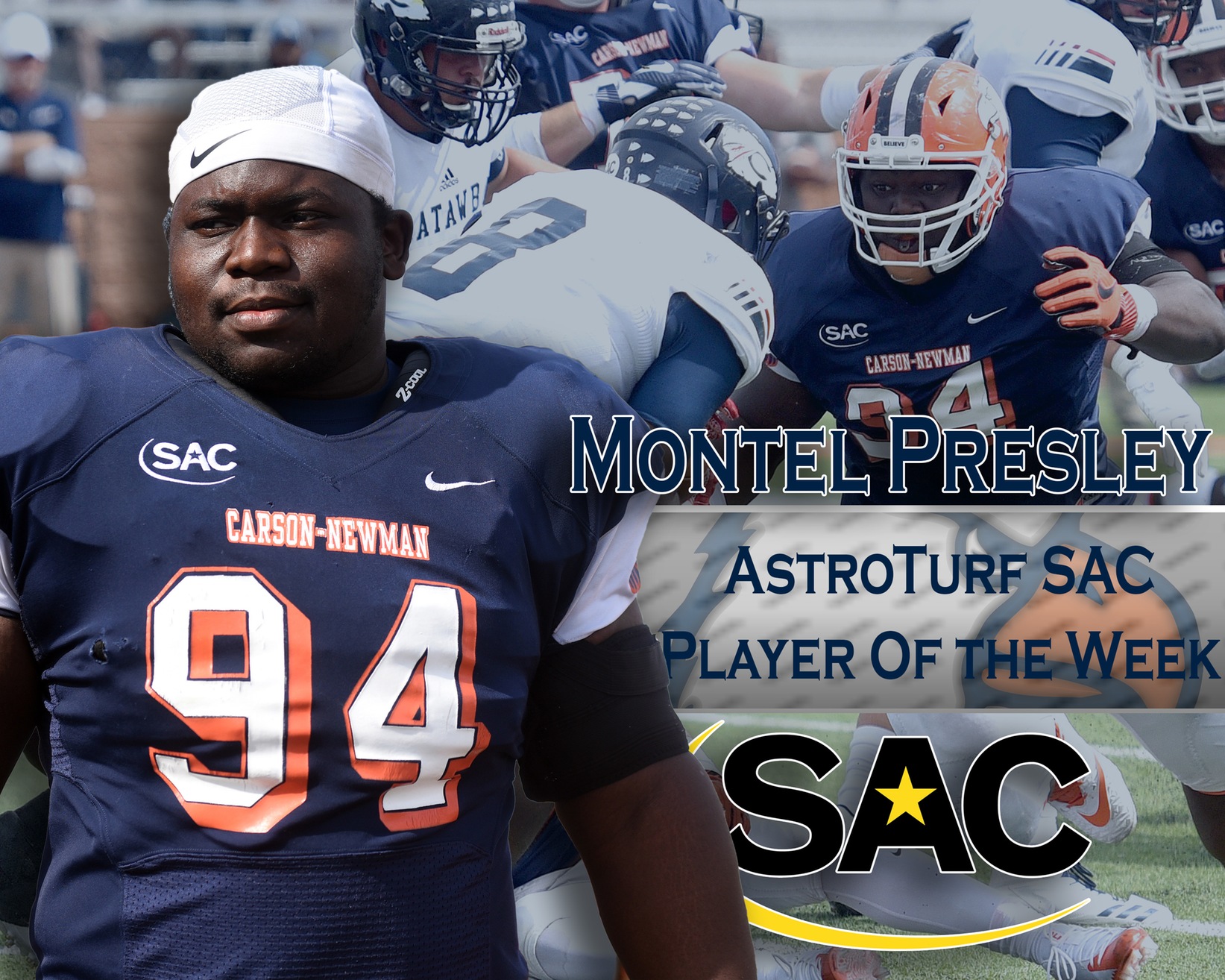 Presley ropes in AstroTurf SAC Defensive Player of the Week honors