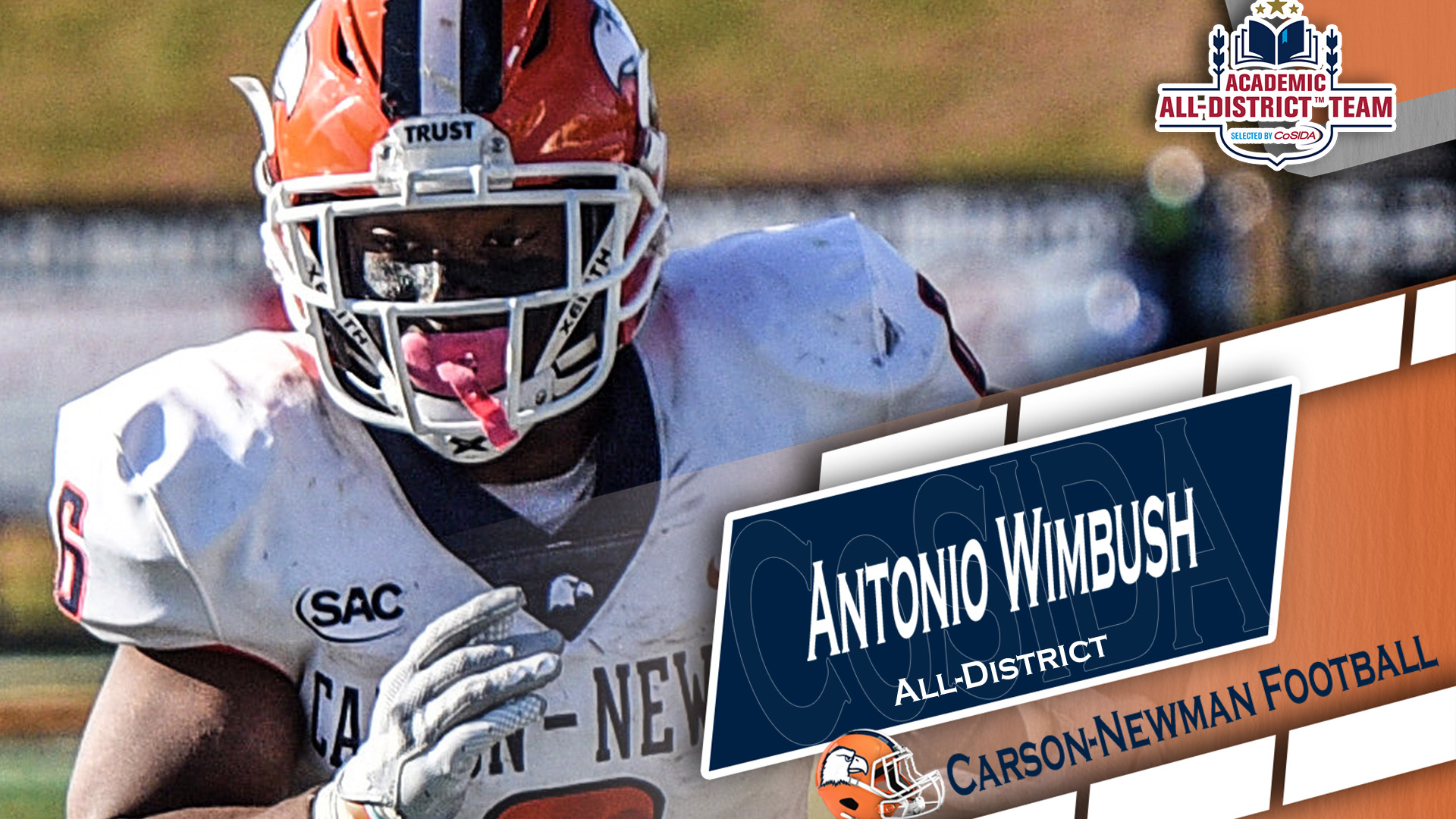 Wimbush picks up CoSIDA Academic All-District Honor