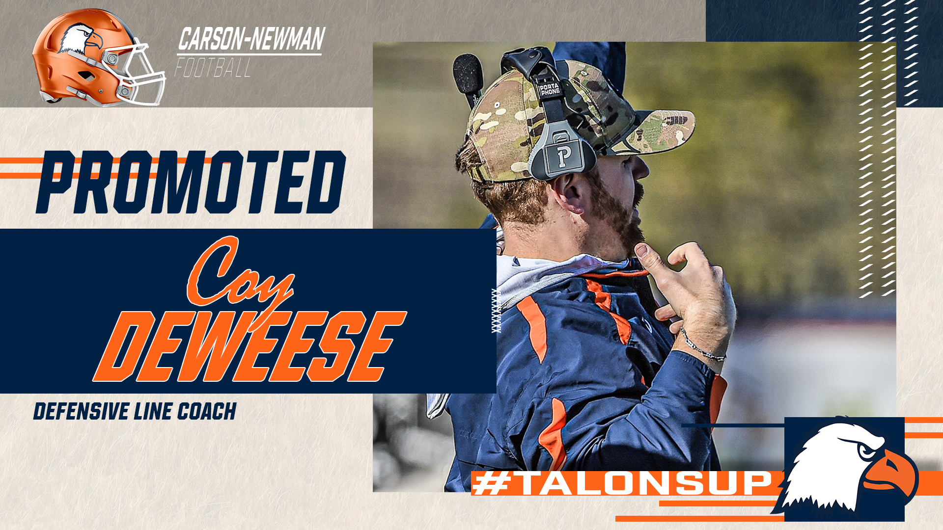 Clowney promotes DeWeese to defensive line coach