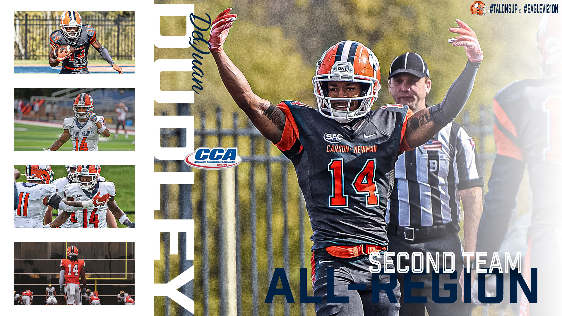 Dudley earns second team all-region honors as a return specialist