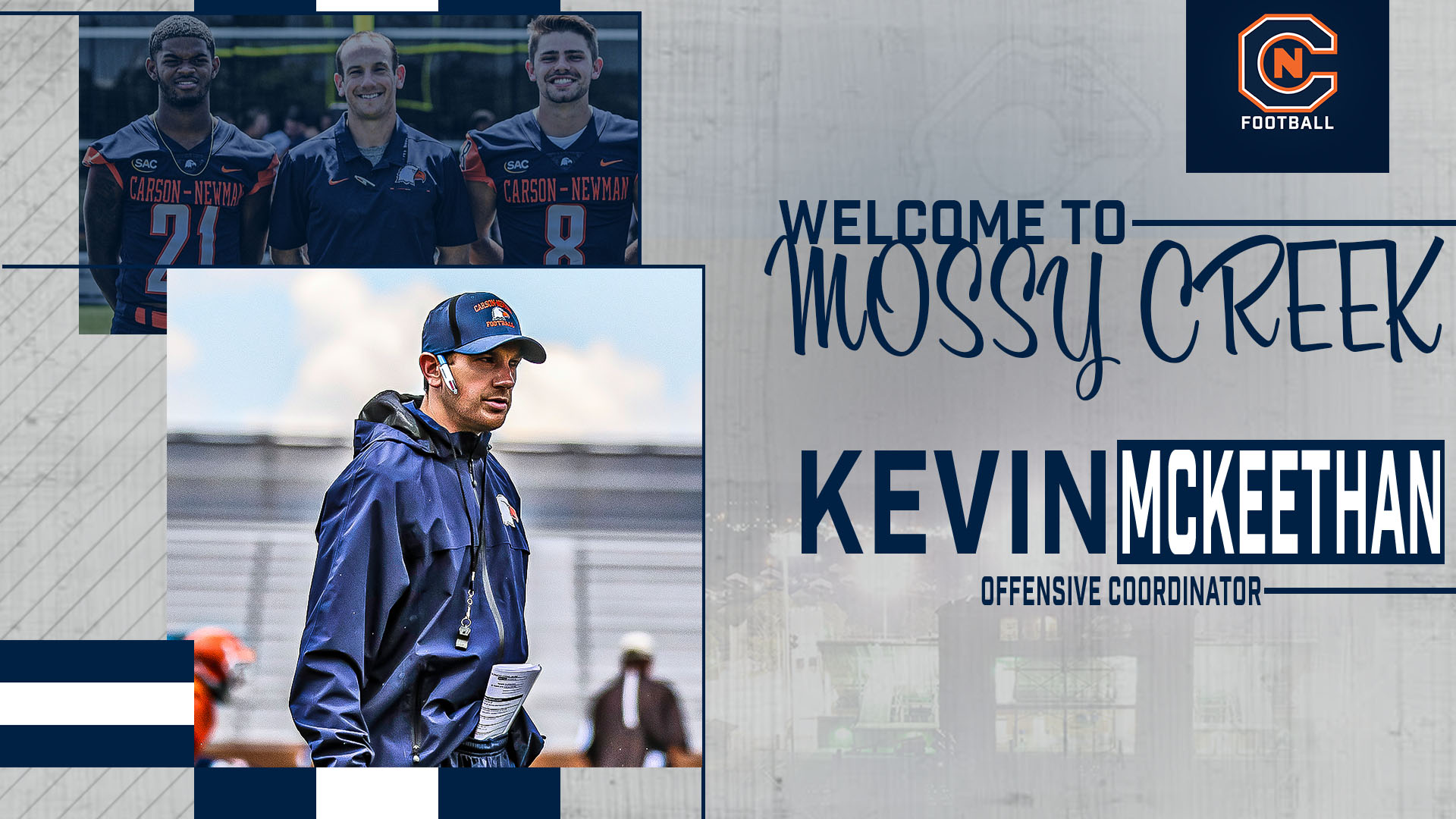 Clowney announces McKeethan&rsquo;s return to Mossy Creek as OC and QB coach