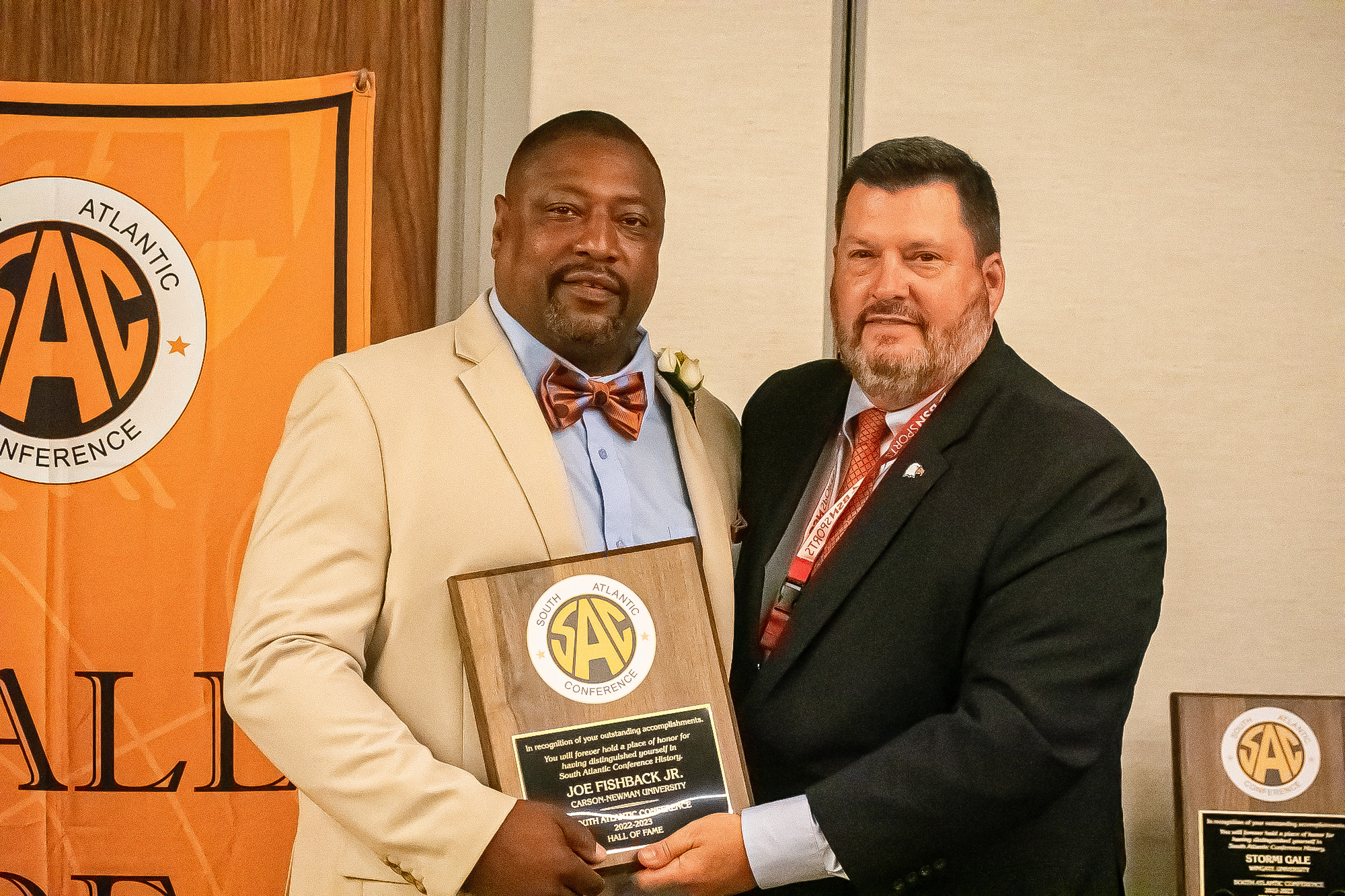 Fishback inducted into SAC Hall of Fame