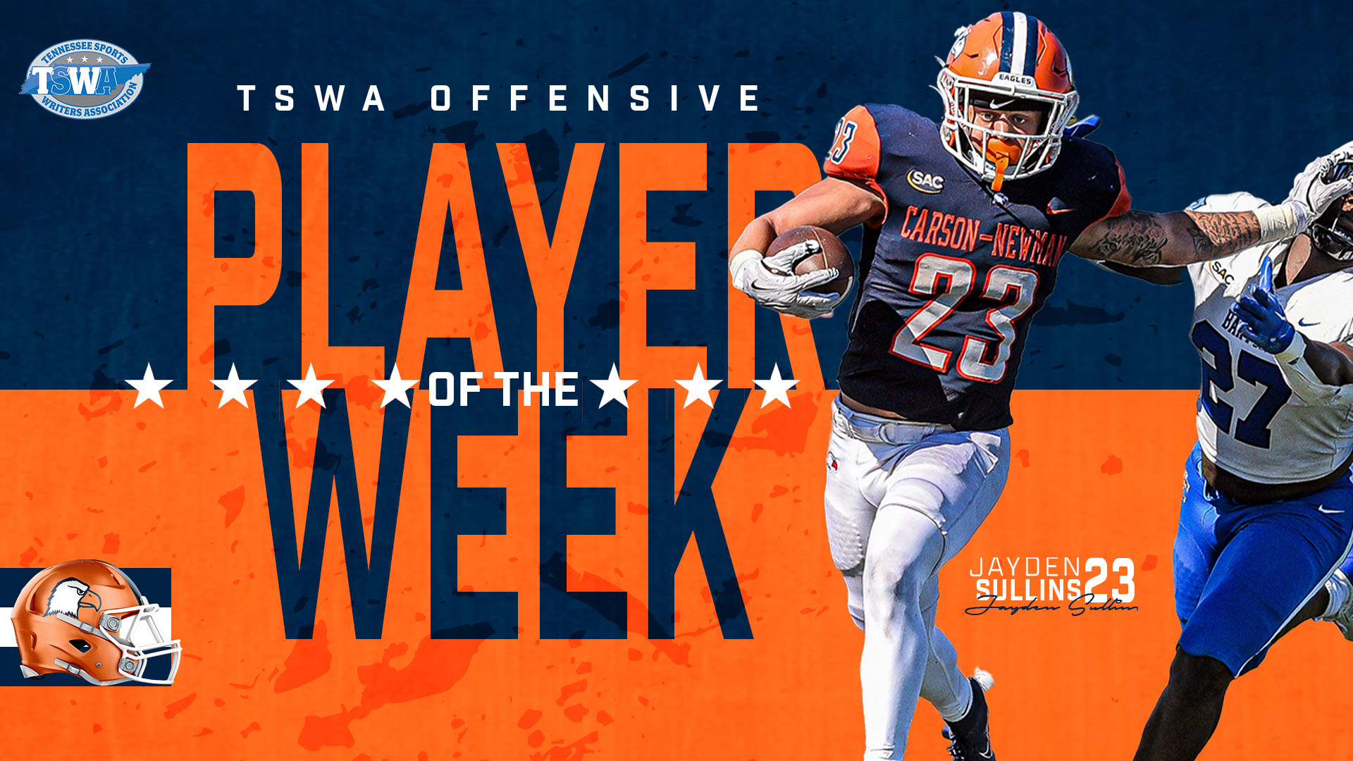 Sullins runs to TSWA player of the week plaudit