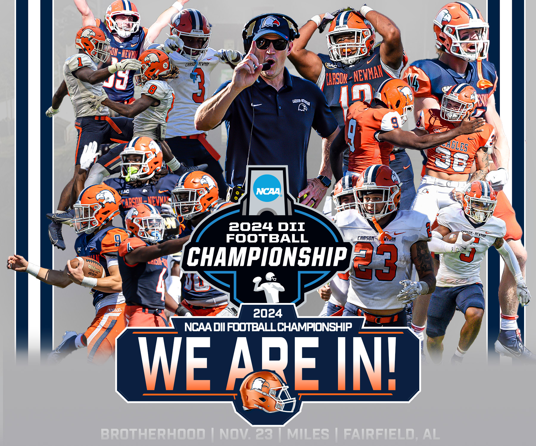 PLAYOFF BOUND! C-N makes 17th NCAA postseason, draws Miles in opening round