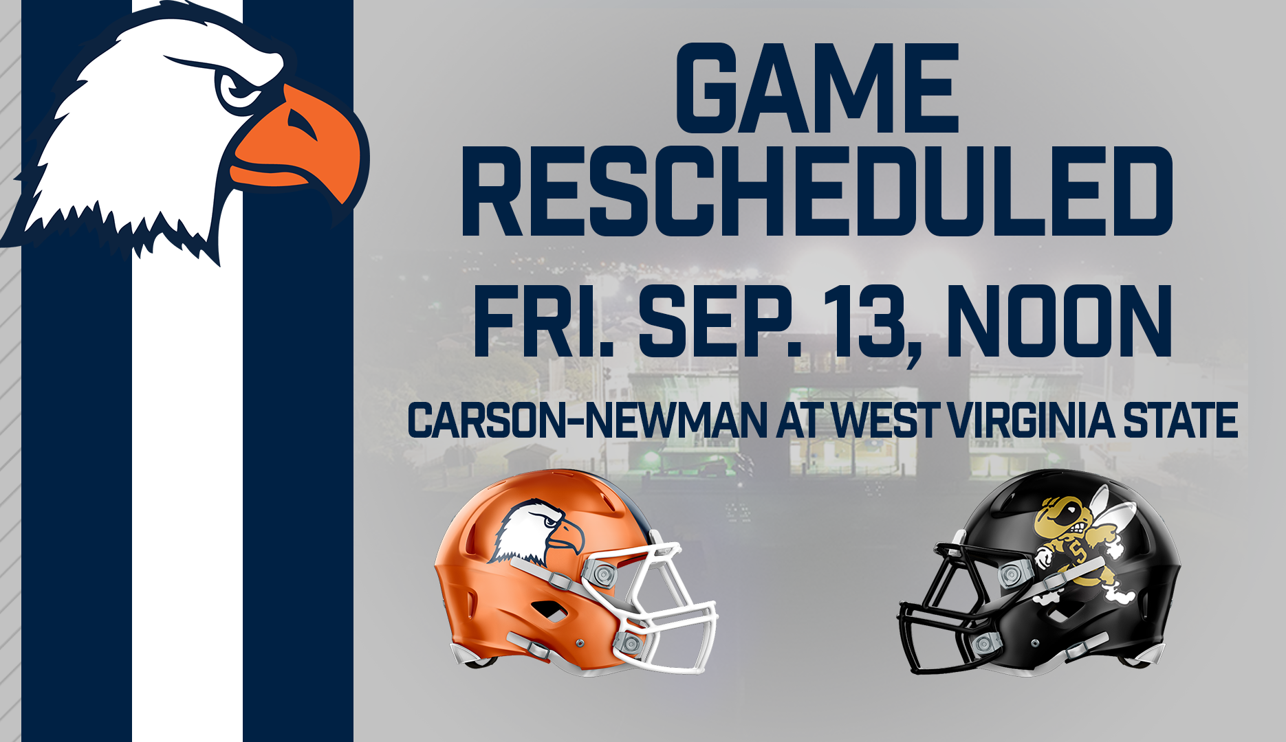 C-N, WVSU agree to postpone football contest