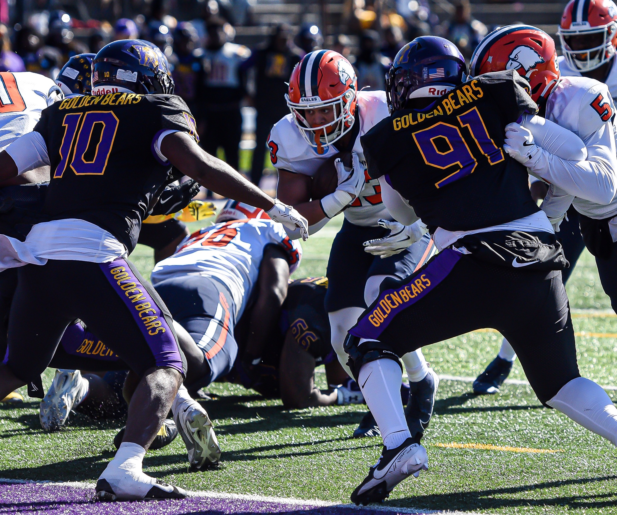 Miscues haunt Eagles, C-N exits playoffs with 14-13 loss at fourth-seeded Miles
