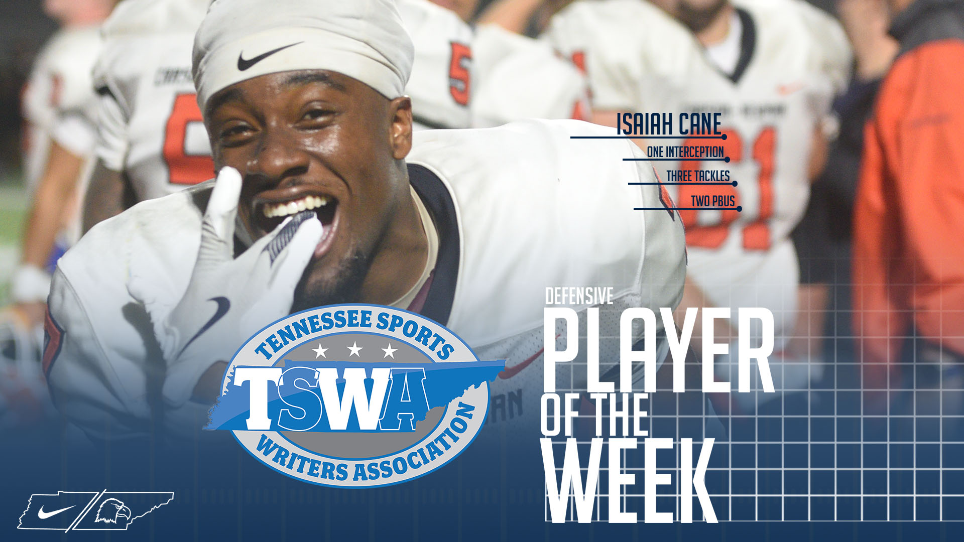 Cane nets TSWA Player of the Week honor