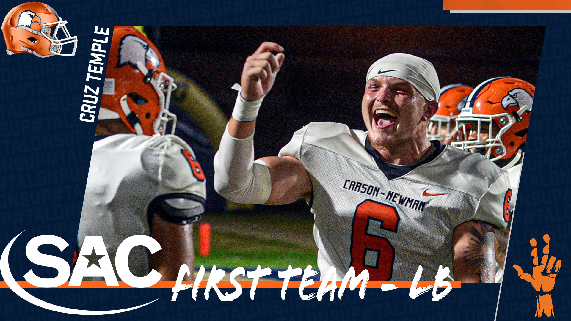 Six Eagles earn All-SAC honors