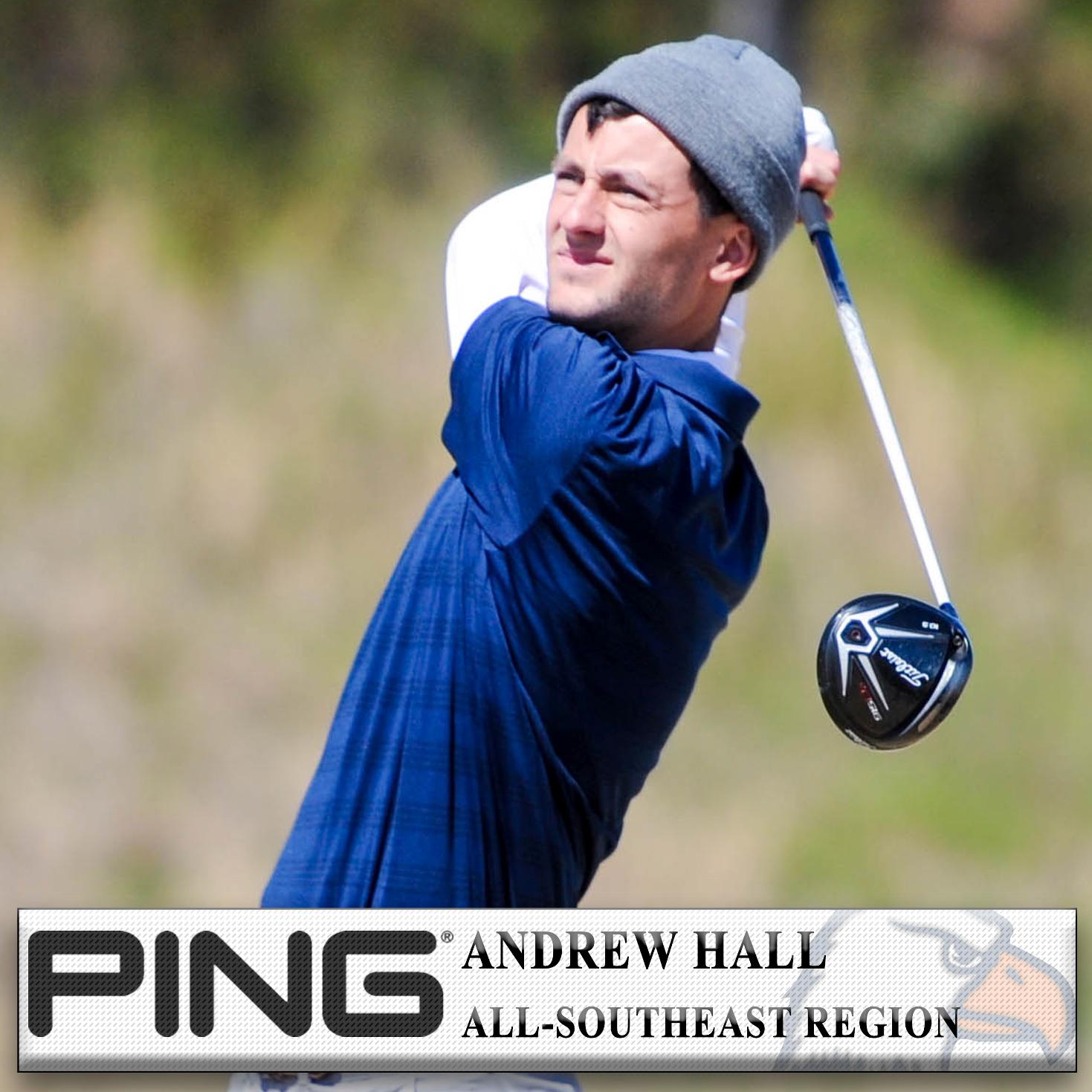 Hall lauded with Division II PING All-Region honor