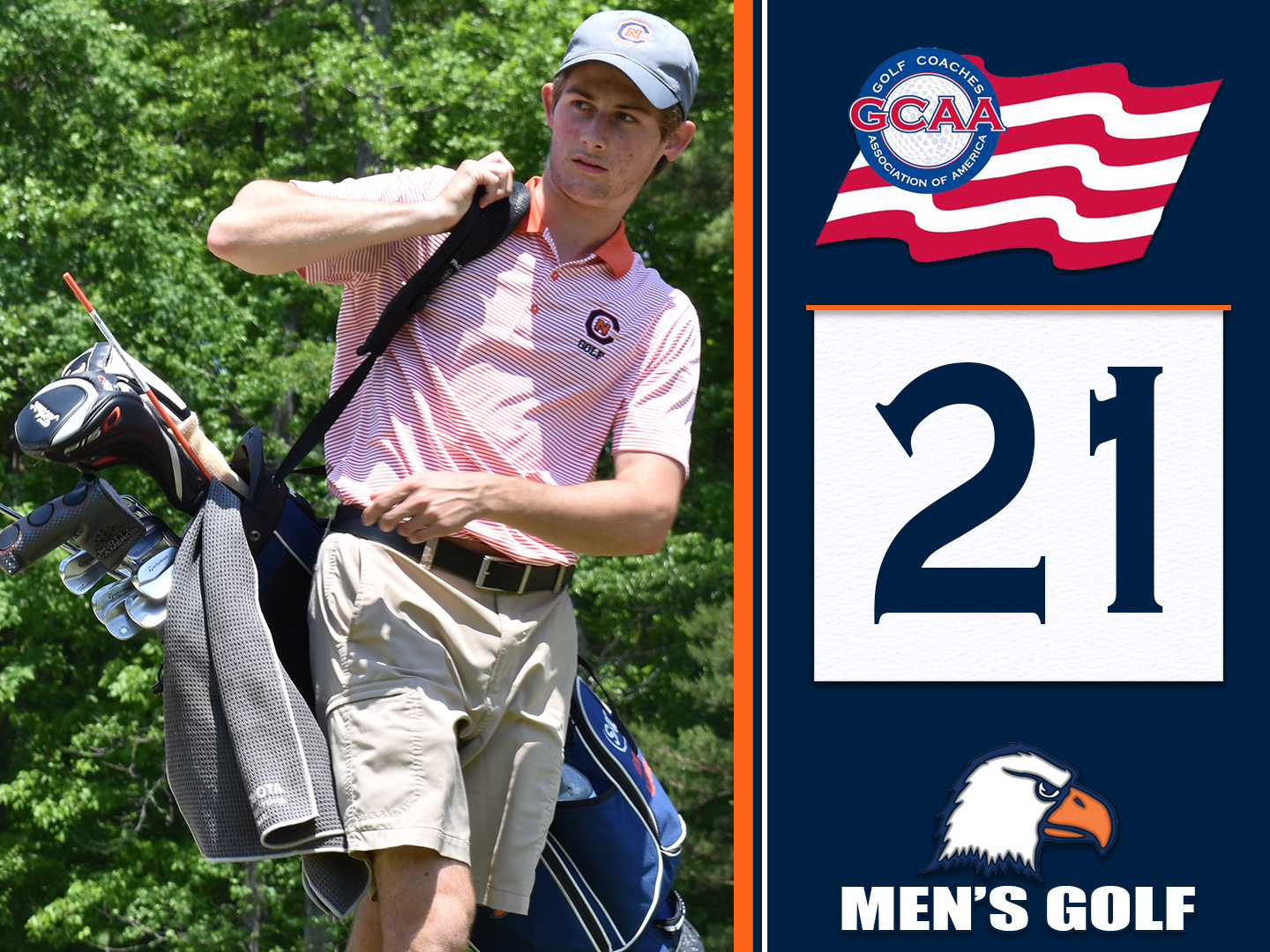 Eagles reenter top 25 of Bushnell Golfweek Division II Coaches Poll