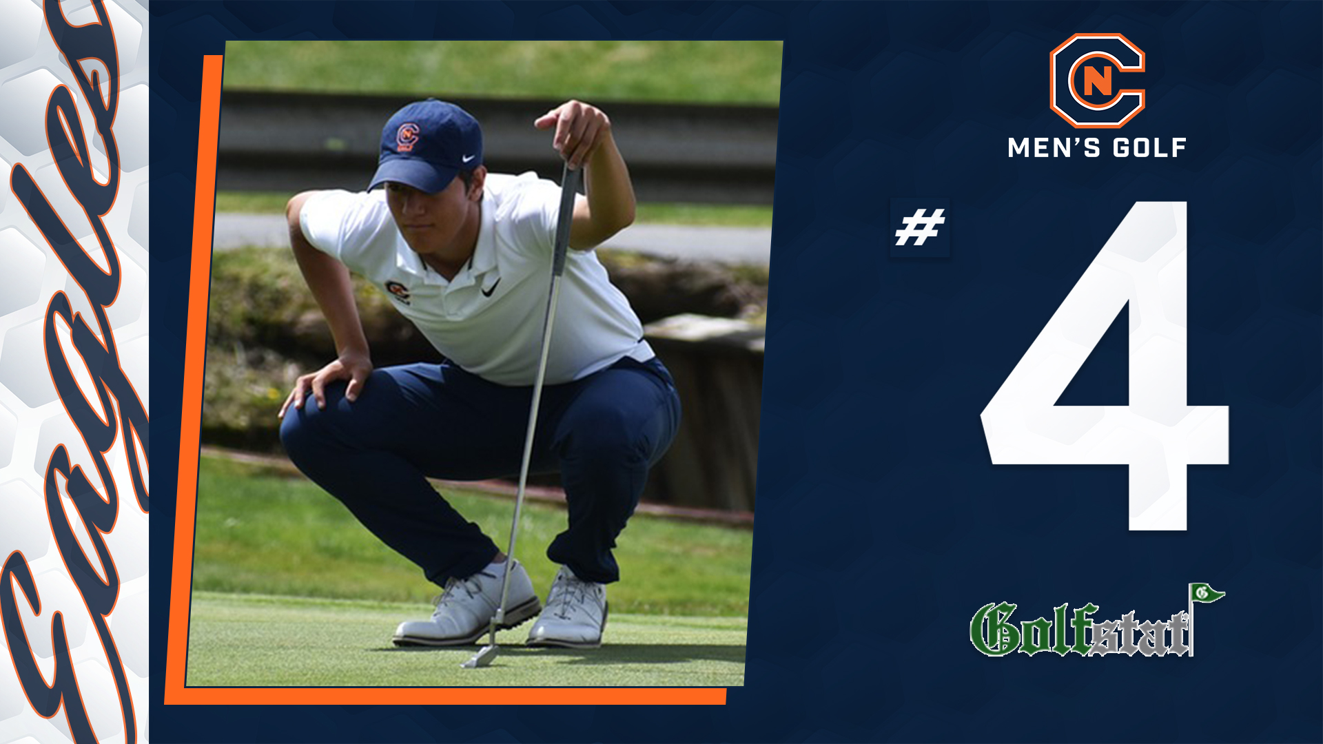 Men's golf holds firm at fourth in Golfstat rankings
