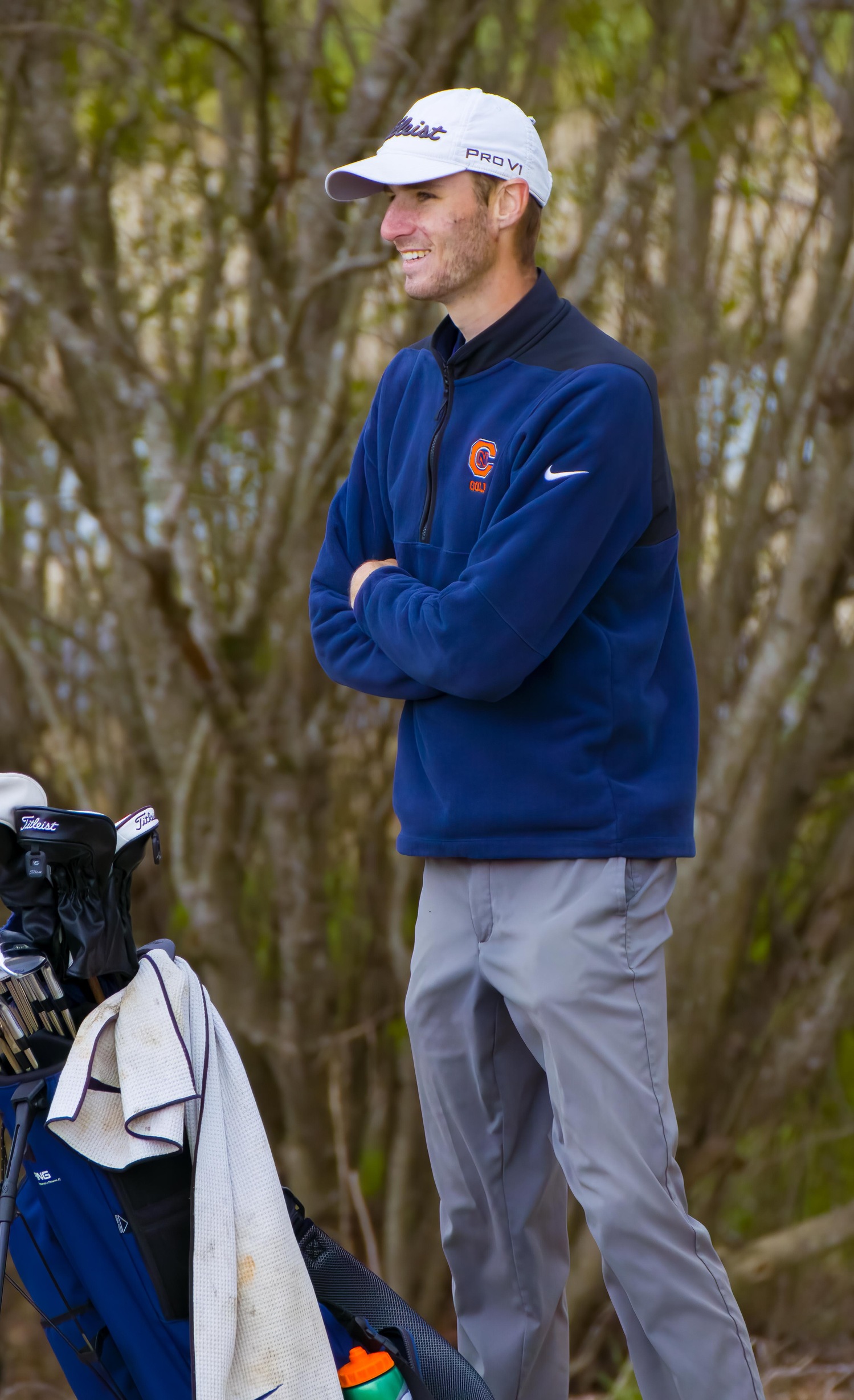 Stock leads C-N to start SAC Championships