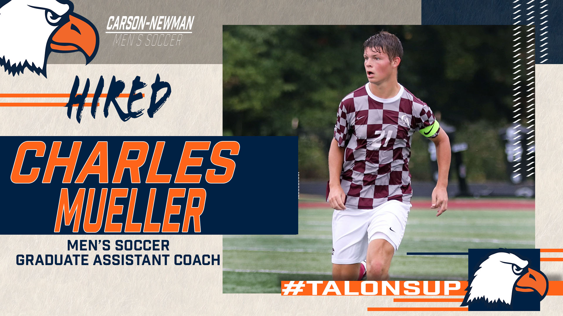 Lyons hires Mueller as program&rsquo;s graduate assistant coach