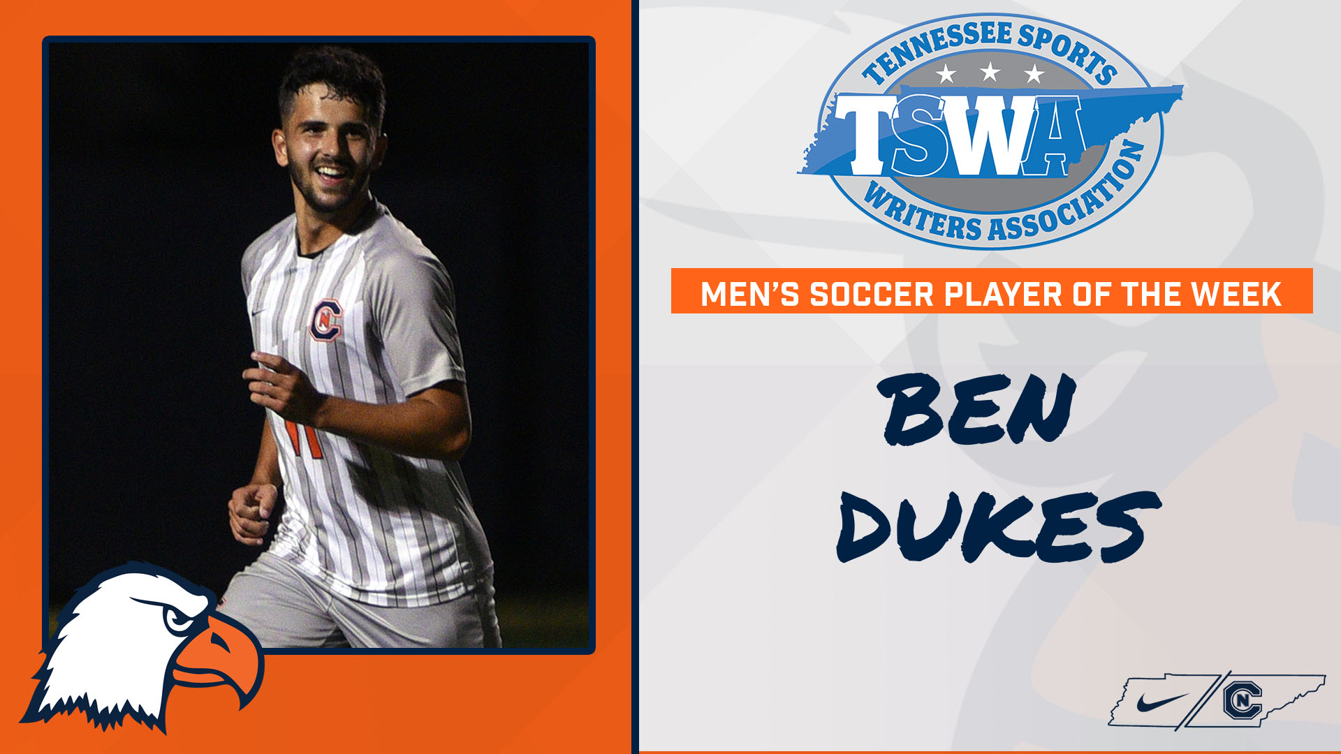 Dukes earns TSWA player of the week honor