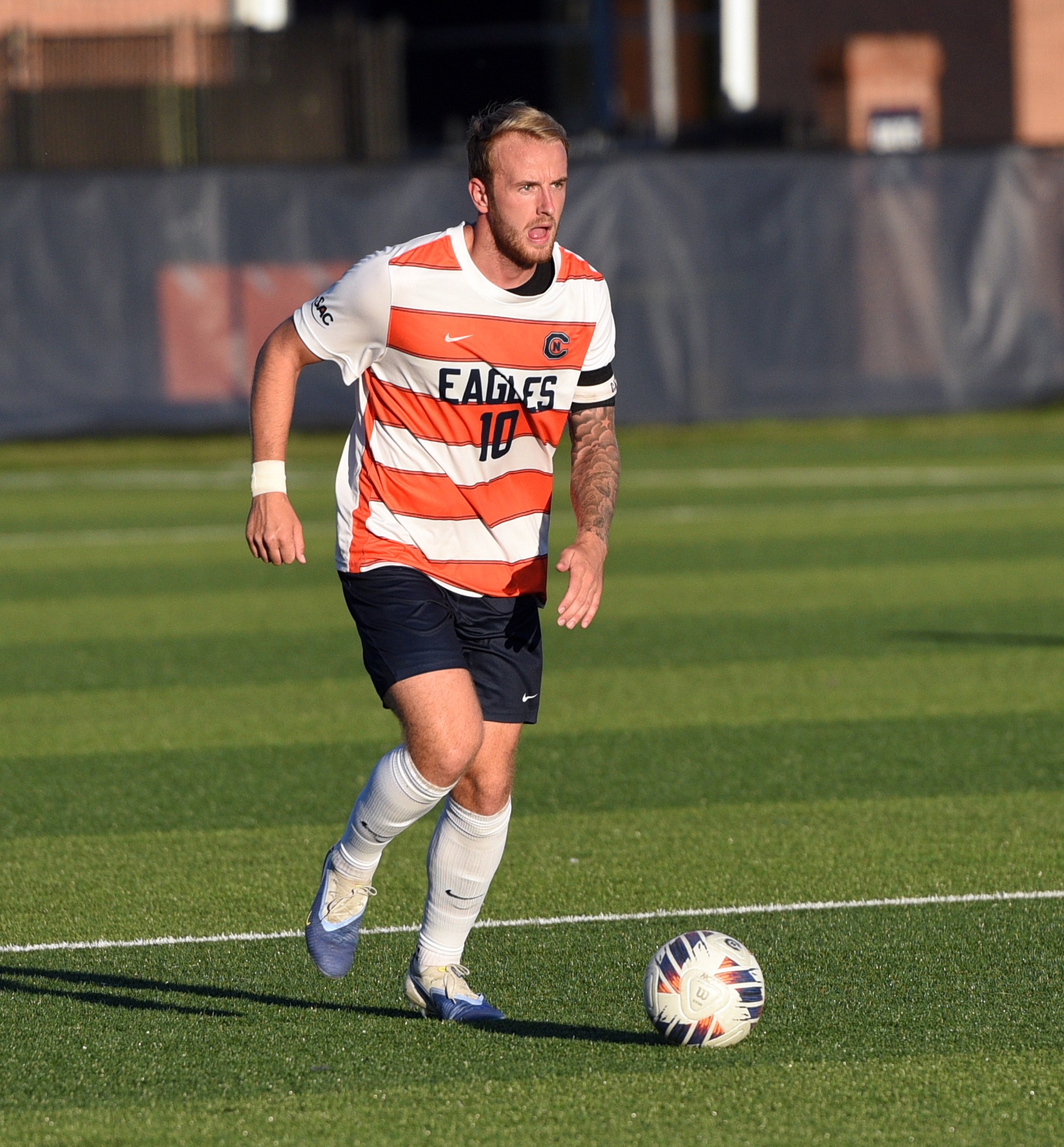 First-half goals lead to a 1-1 draw between C-N and Mars Hill