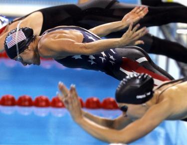 Olympic gold medalist visits Carson-Newman campus