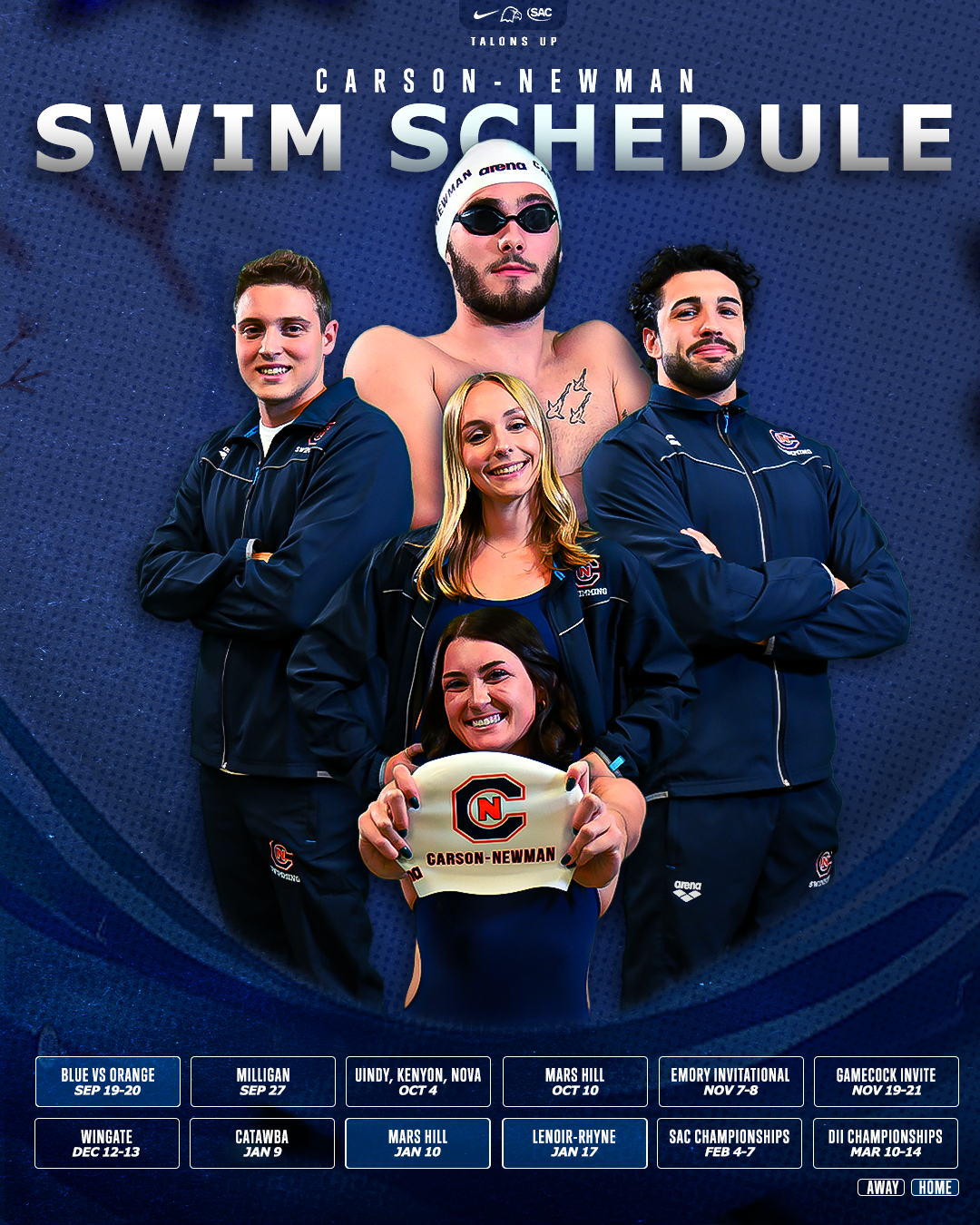 Young Releases 2025-26 Swimming Schedule