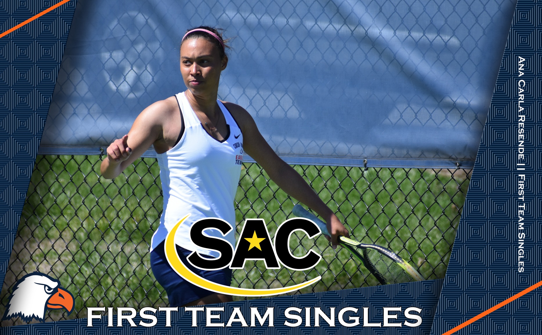 Sophomore Resende earns first team singles preseason honors