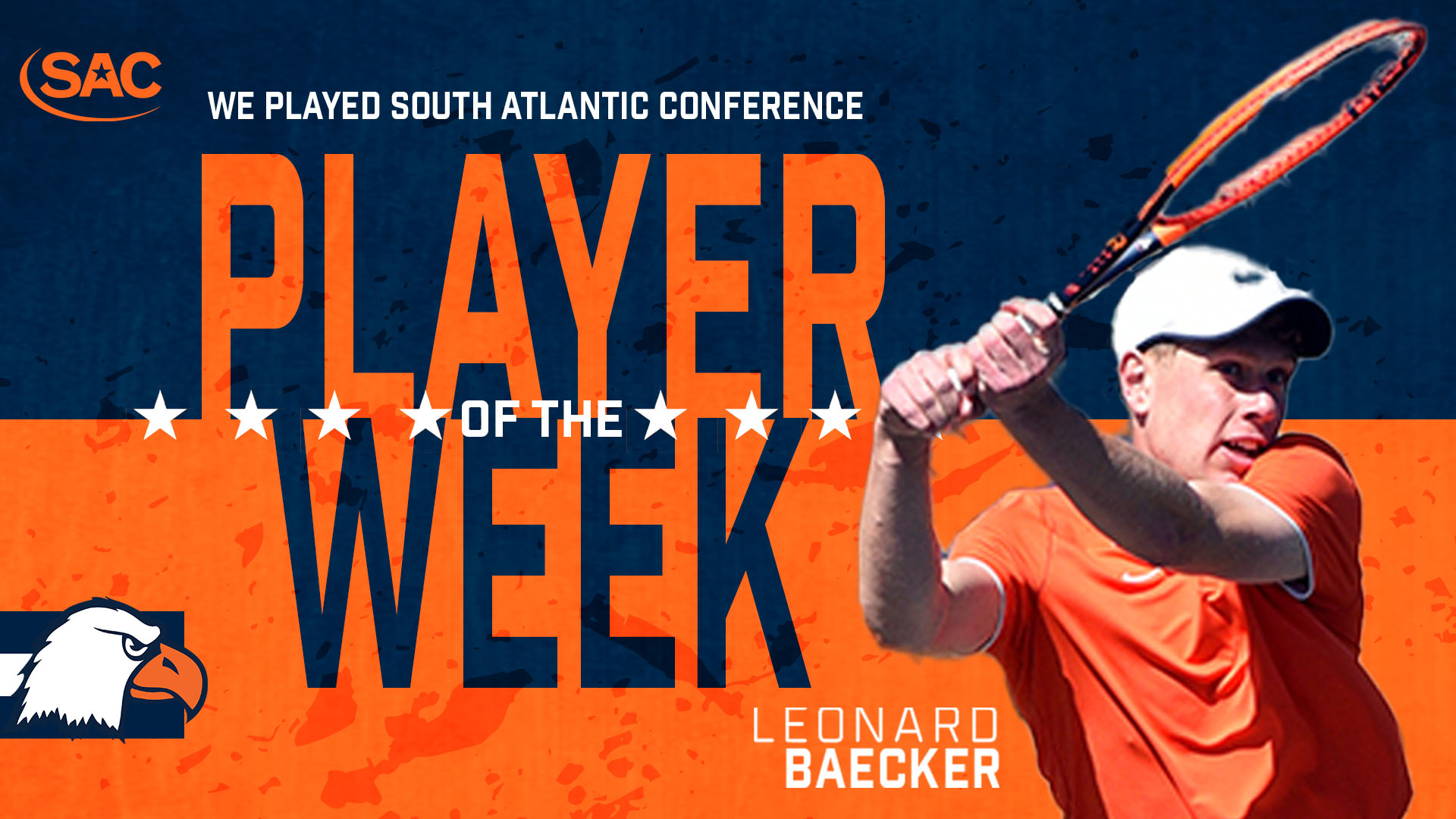Baecker Named SAC Player of the Week