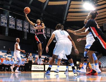 Lady Eagles set to tip-off season versus the Tar Heels