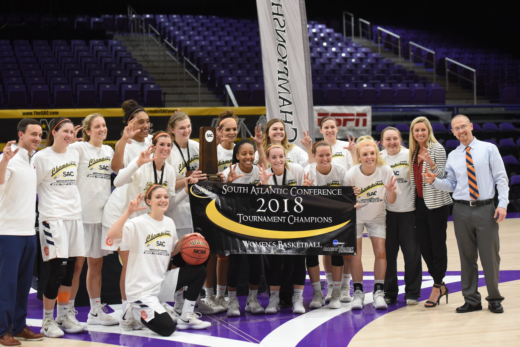 #7 C-N sets SAC wins record en route to second SAC Tournament crown