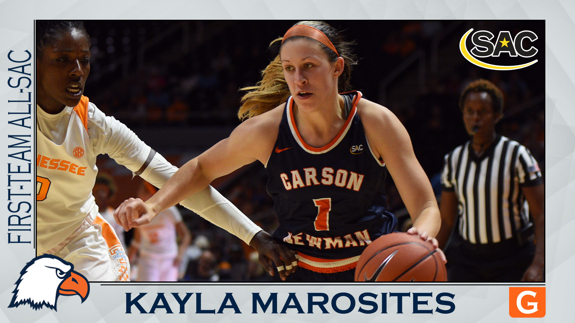 Marosites adds laurel, Wykle named SAC&rsquo;s top rookie