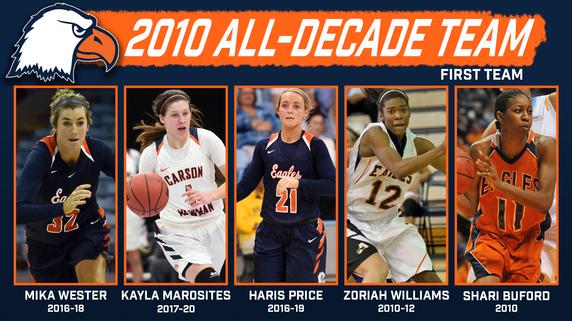 All-Americans anchor Lady Eagles all-decade team
