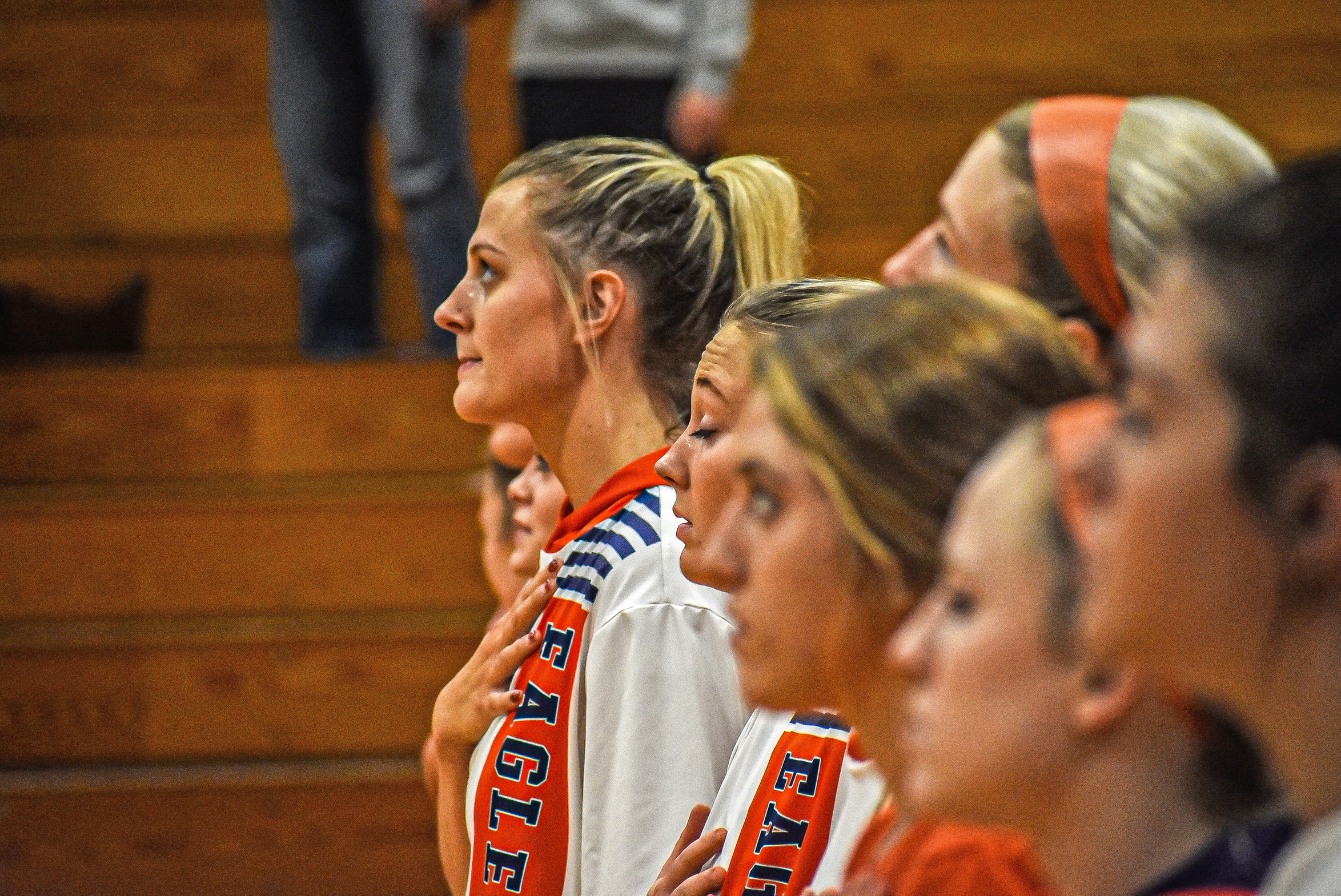 Orange and Blue wrap up first semester at Limestone