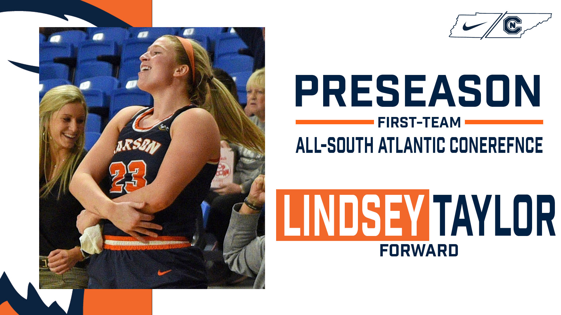 Taylor and Wykle named preseason All-SAC