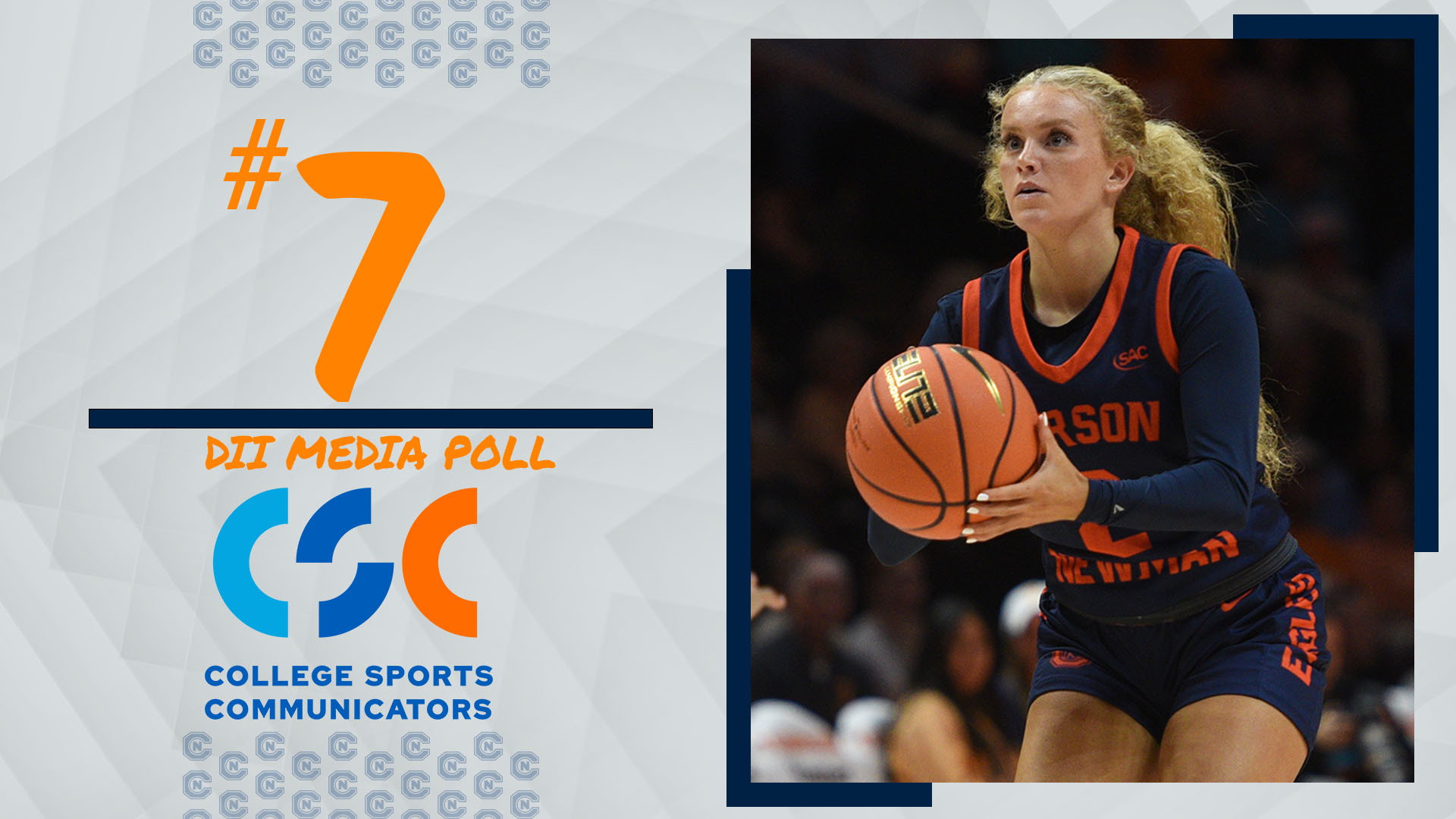 Lady Eagles up one spot in the media poll