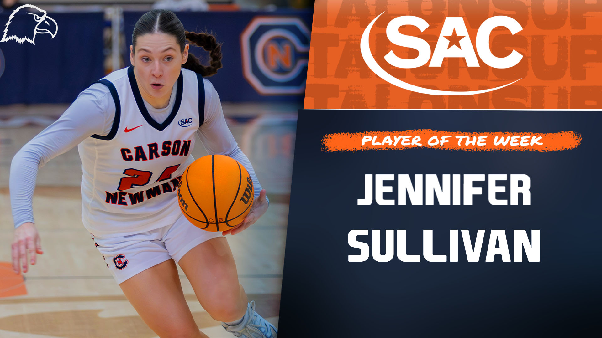 Sullivan collects second career SAC Player of the Week honor