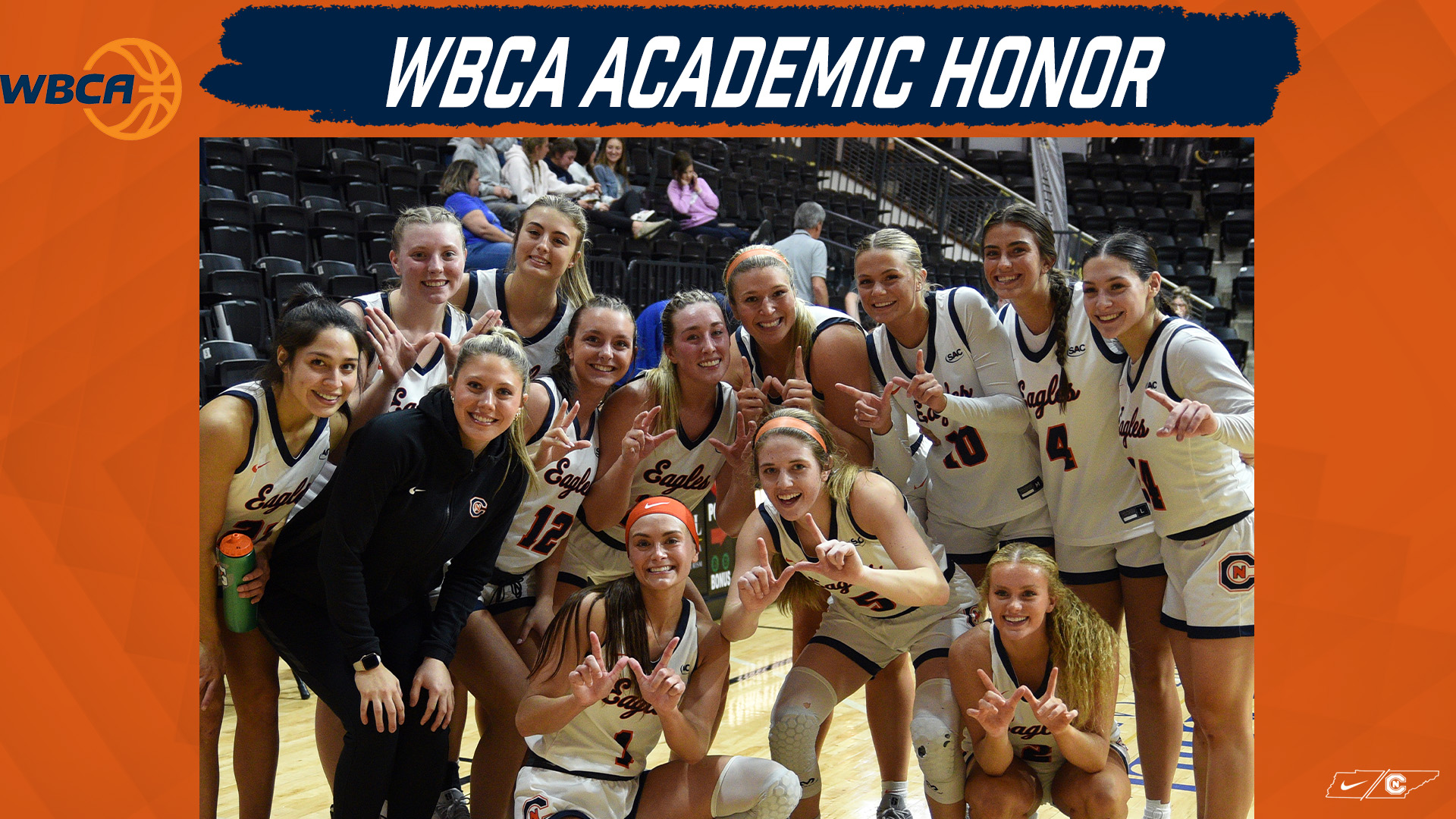 Lady Eagles honored academically by WBCA