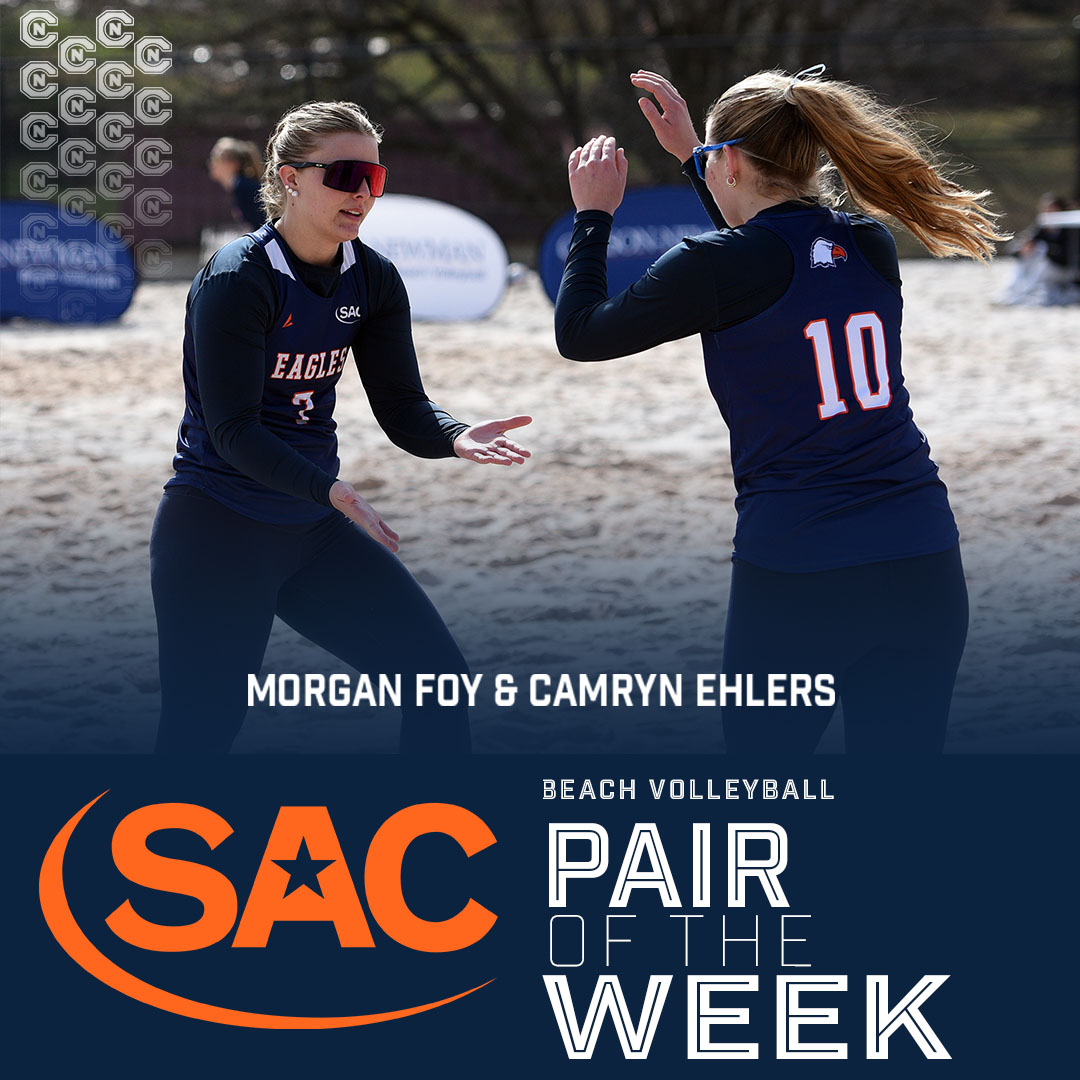 Foy and Ehlers Named SAC Pair of the Week