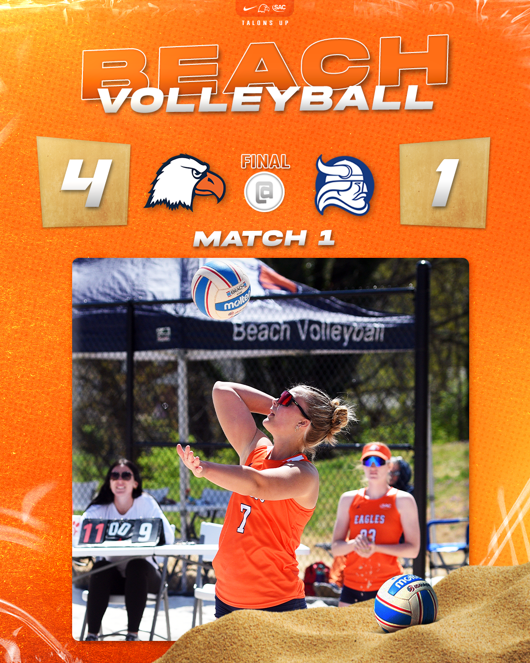 Eagles Sweep Berry in Doubleheader to Stay Unbeaten