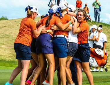 SAC Champs clad in Orange and Blue