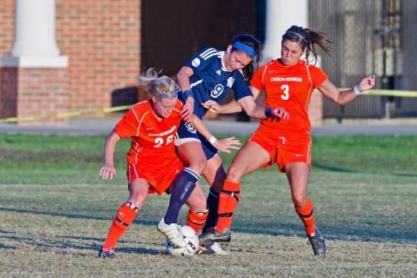 Lady Eagles, LMU play to scoreless tie