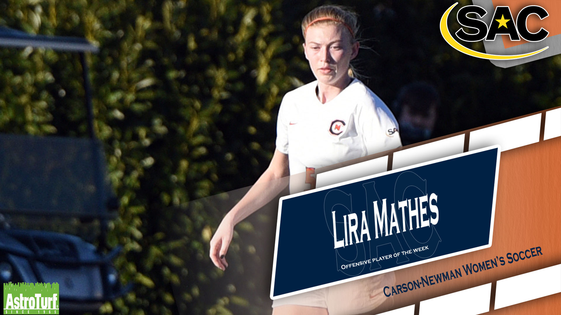Mathes lands Offensive Player of the Week honors