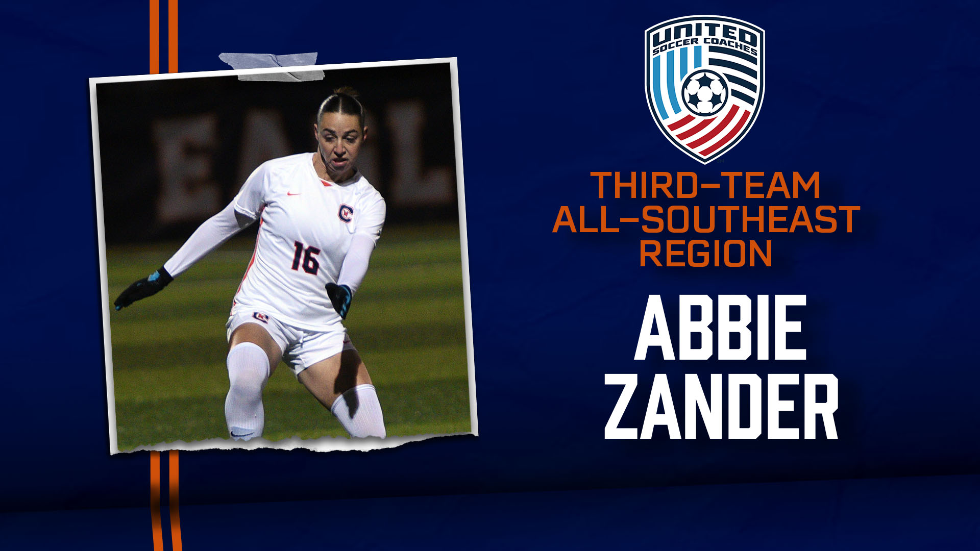 Zander makes All-Southeast Region third-team
