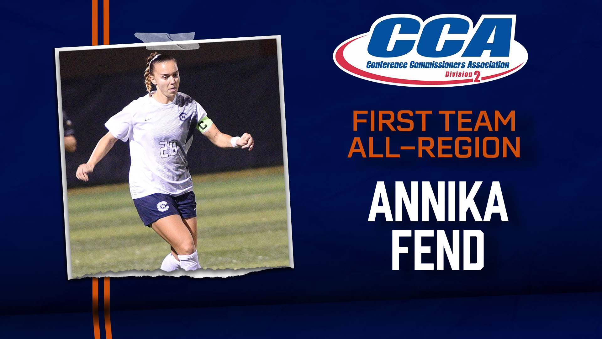 Fend lands D2CCA First Team All-Southeast region honor
