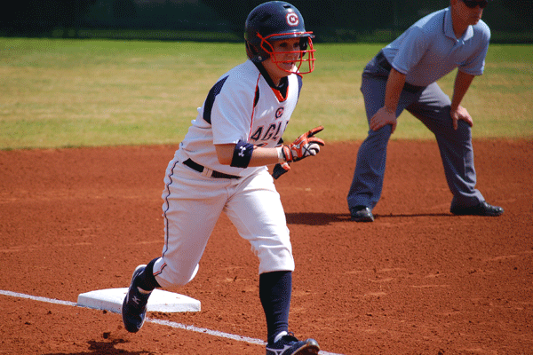 Lady Eagles split home opener with Lees-McRae