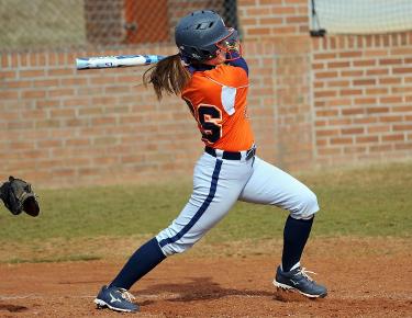 Softball drops a pair of conference games at Catawba