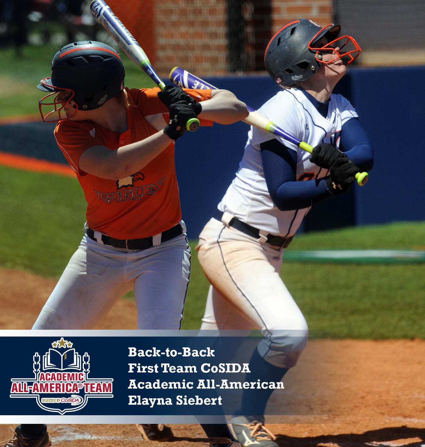 Siebert goes back-to-back as first team CoSIDA Academic All-America honoree