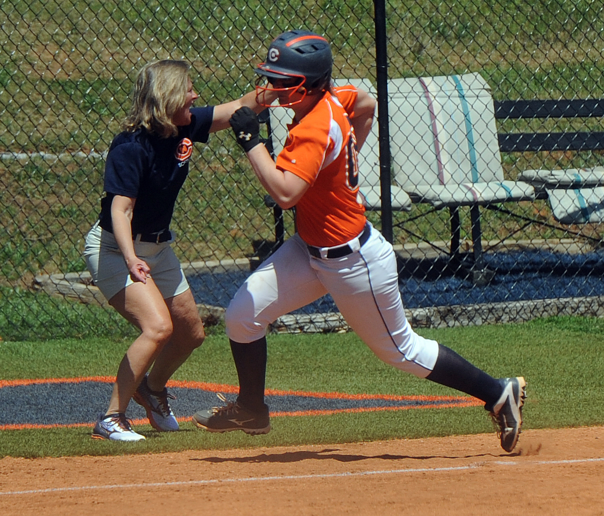 Siebert matches single-game school record for doubles, Eagles split with Wingate