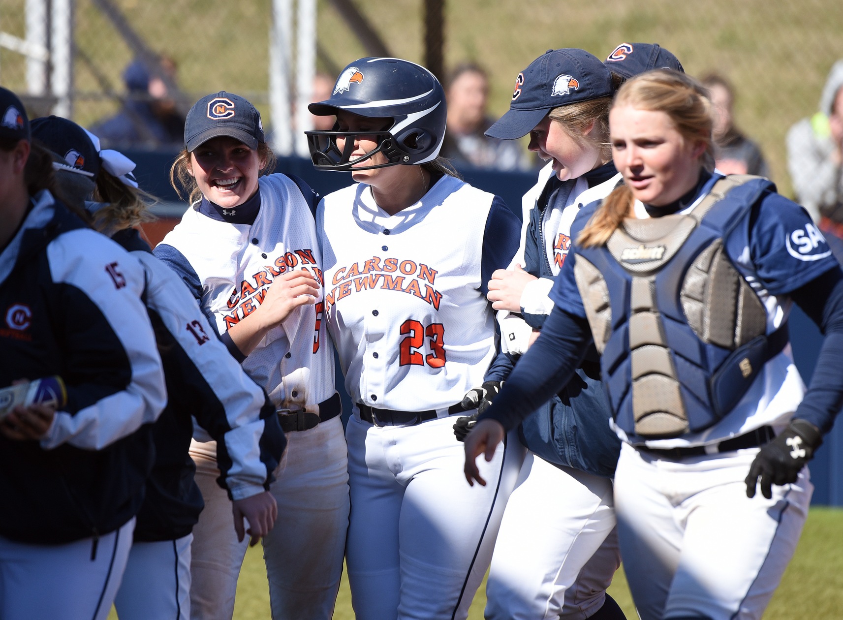 Timely dingers lead Eagles to key Southeast Region sweep of Young Harris