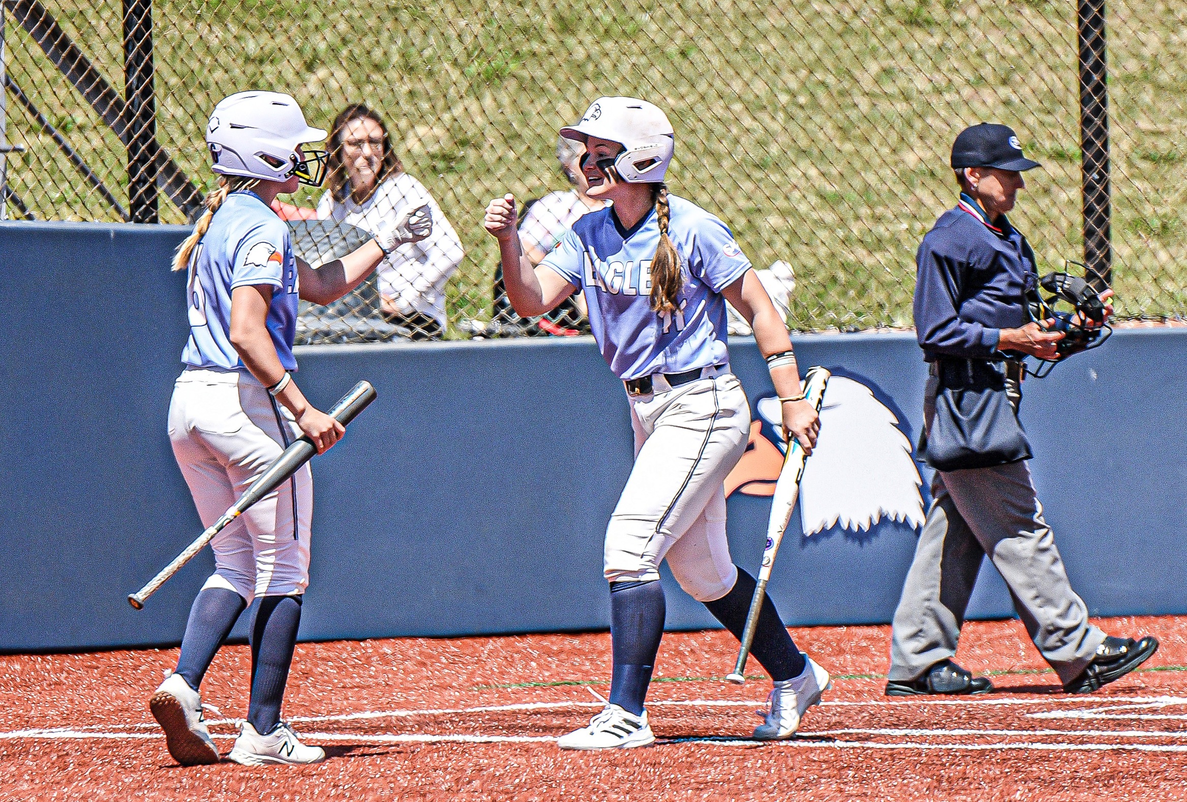 Harris moves into DII top 20 for career hits, C-N splits with TU