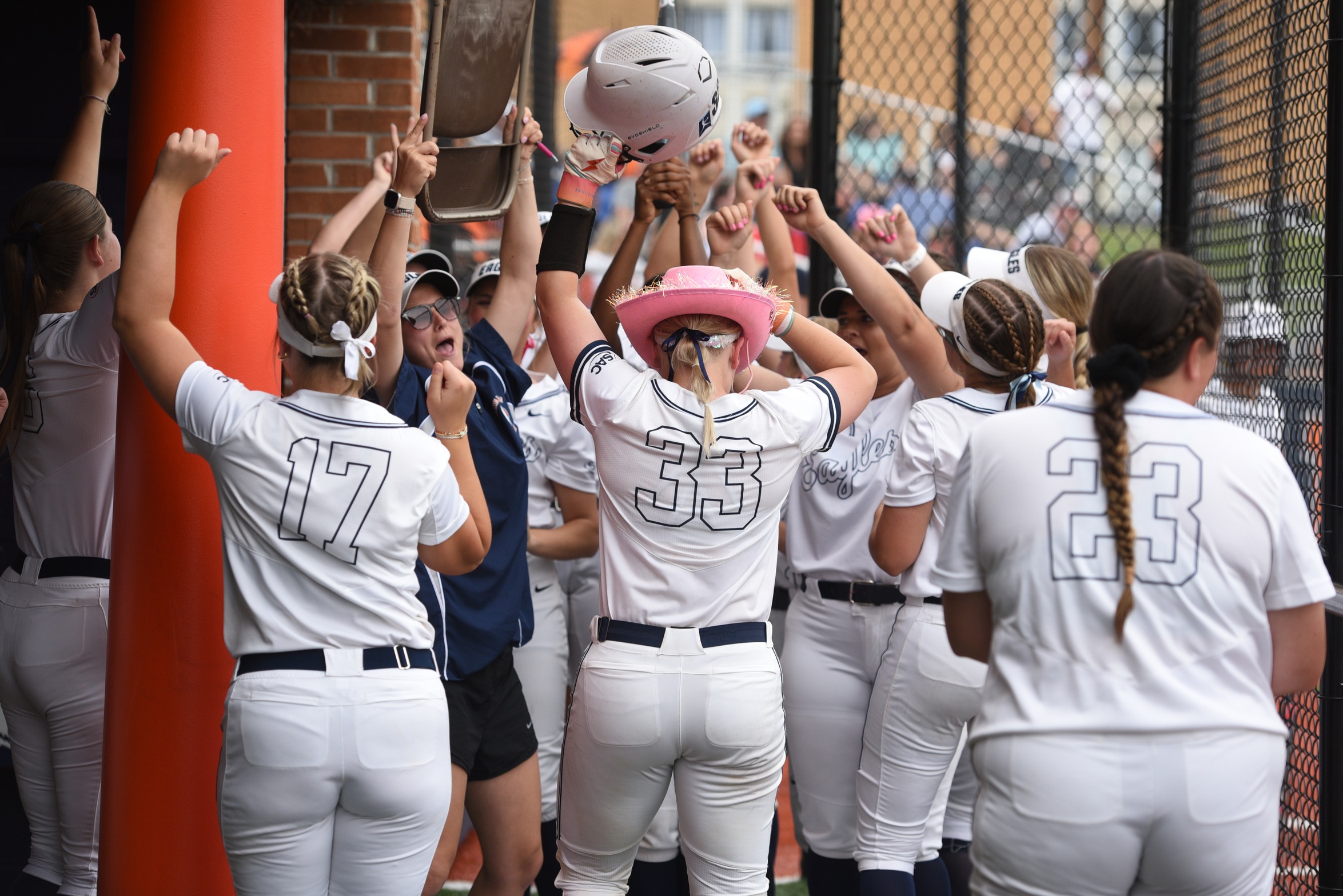 C-N Clubs its Way to Victory over Tusculum, Gaining 1-0 Edge in SAC Opening Round
